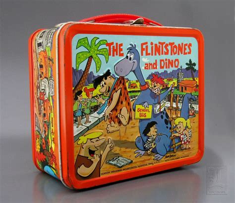 flintstones lunch box 1962